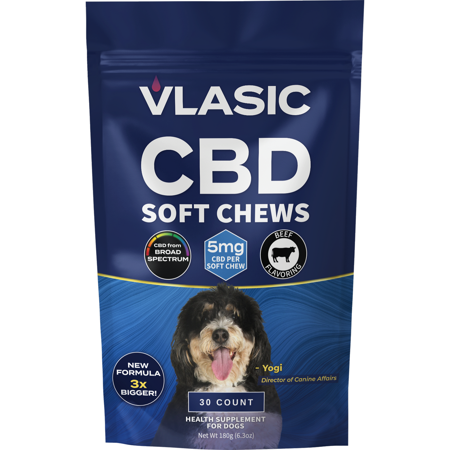 Calming Beef Flavor Dog Chews