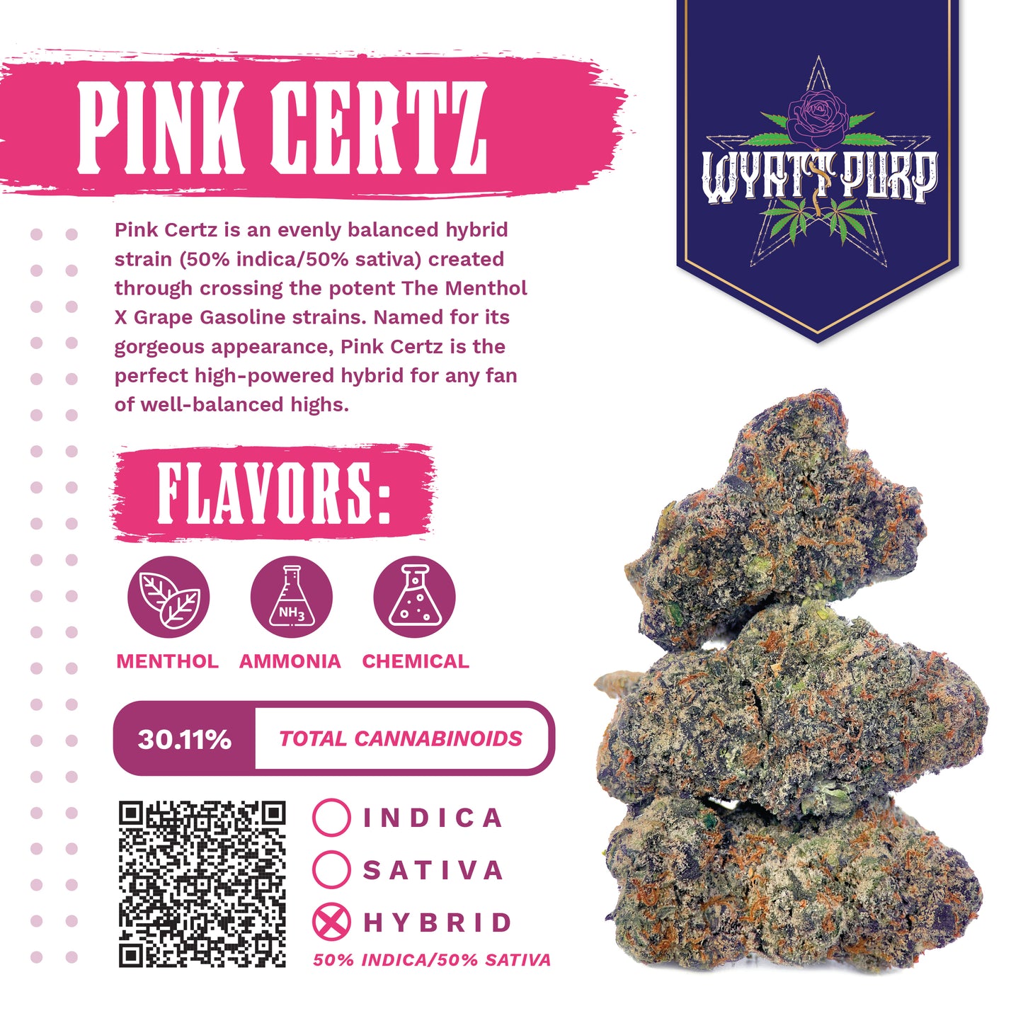 Pink Certz – Best THCa Smokable Hemp Flower