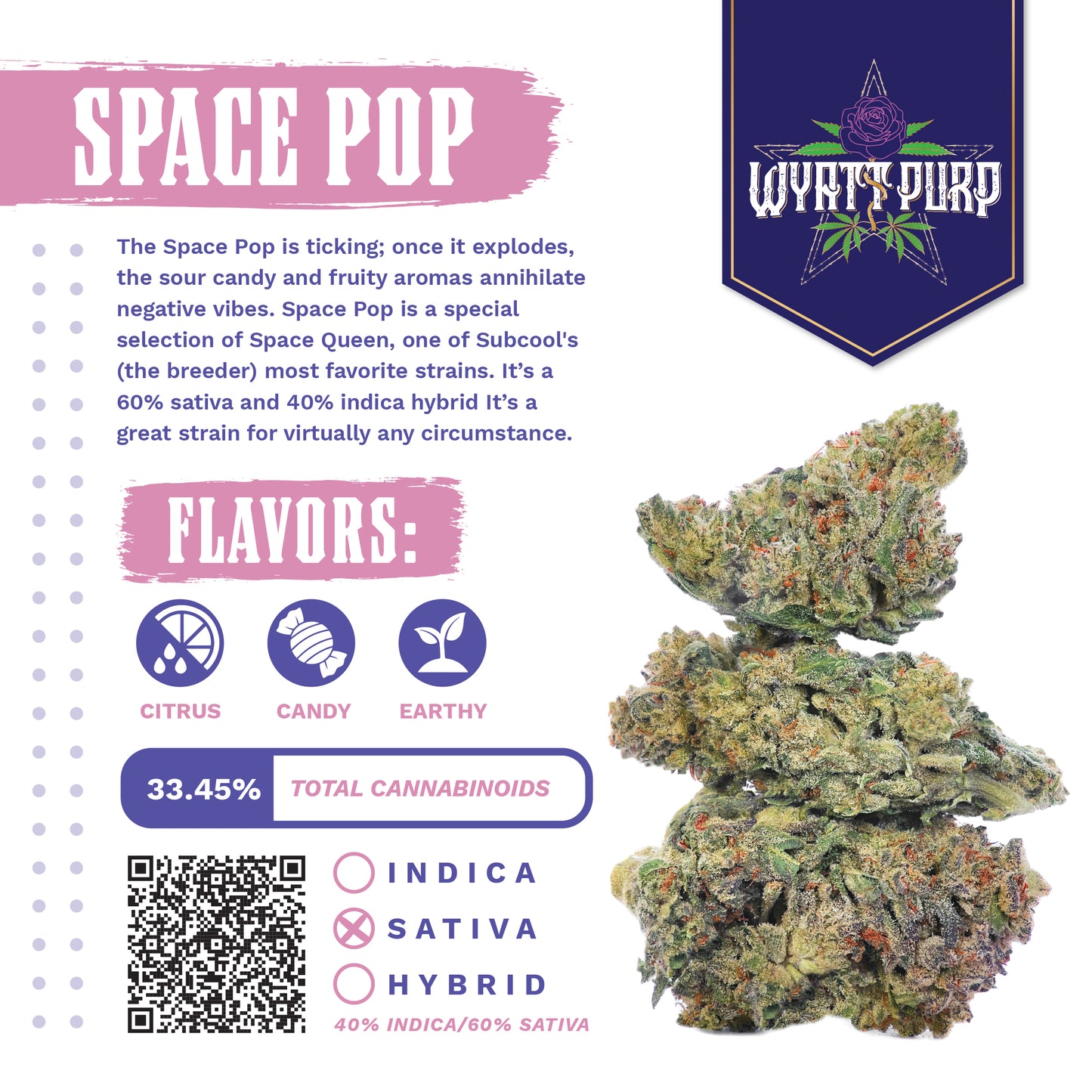 Space Pop – Best THCa Smokable Hemp Flower