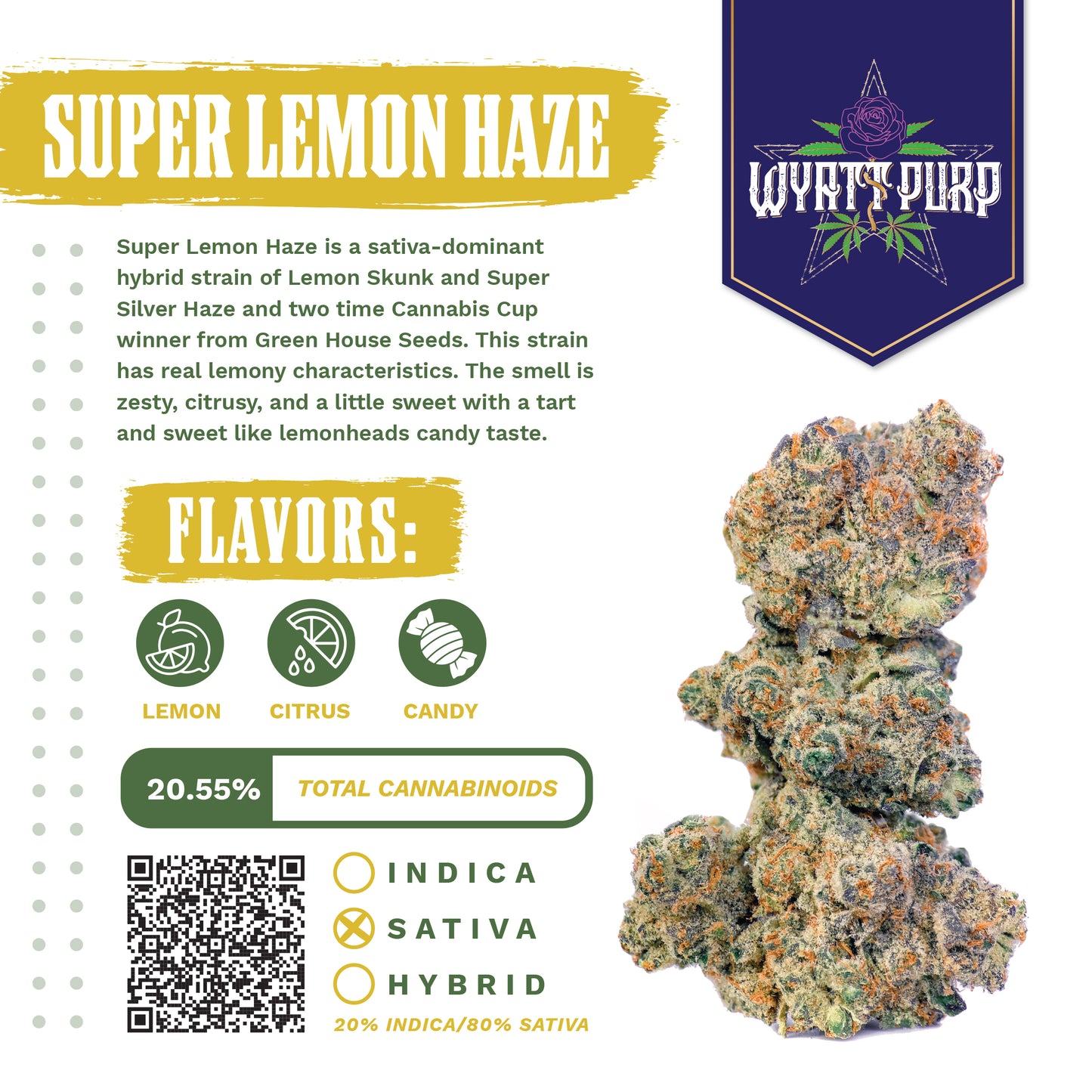 Super Lemon Haze – Best THCa Hemp Flower