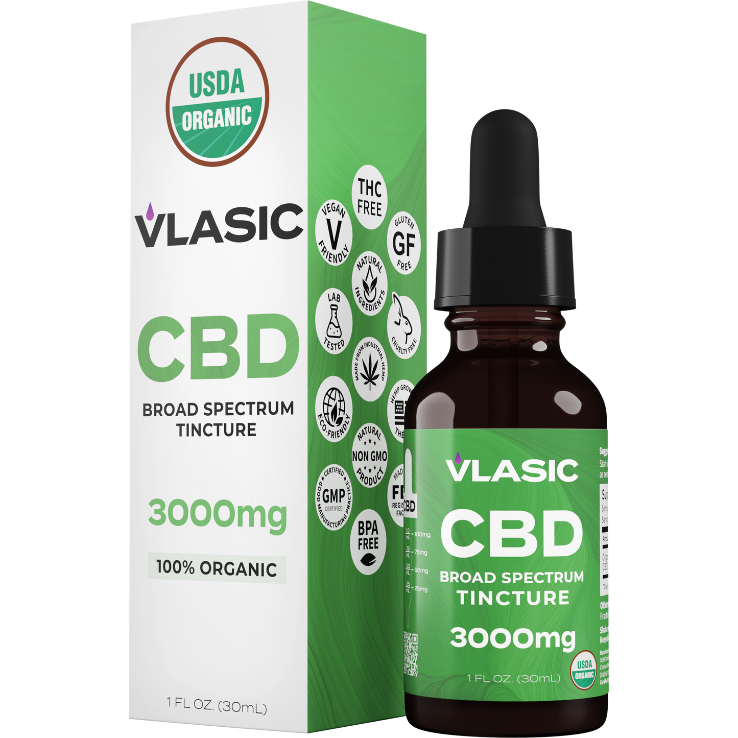 USDA Organic Broad Spectrum Tincture