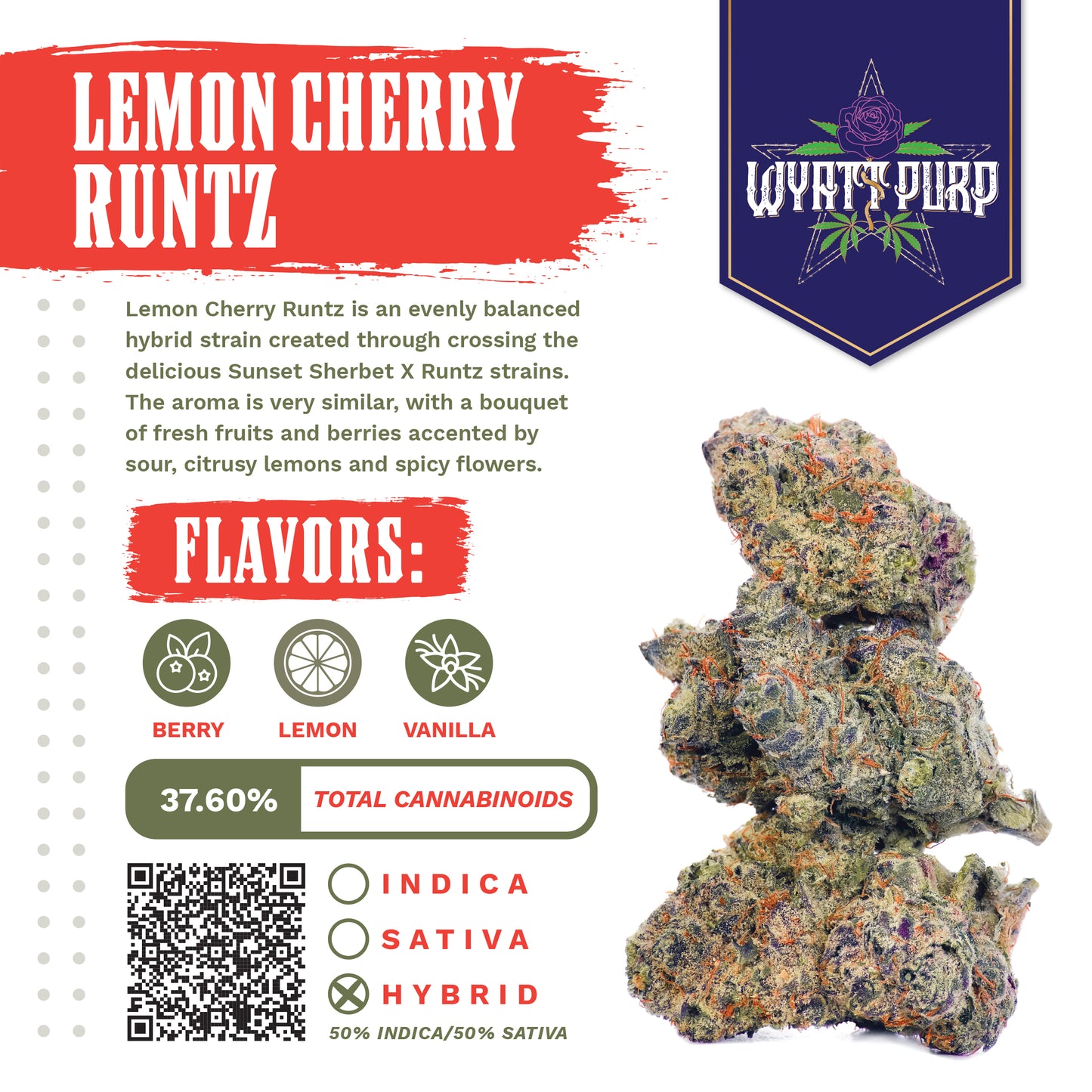 Lemon Cherry Runtz – Best THCa Smokable Hemp Flower