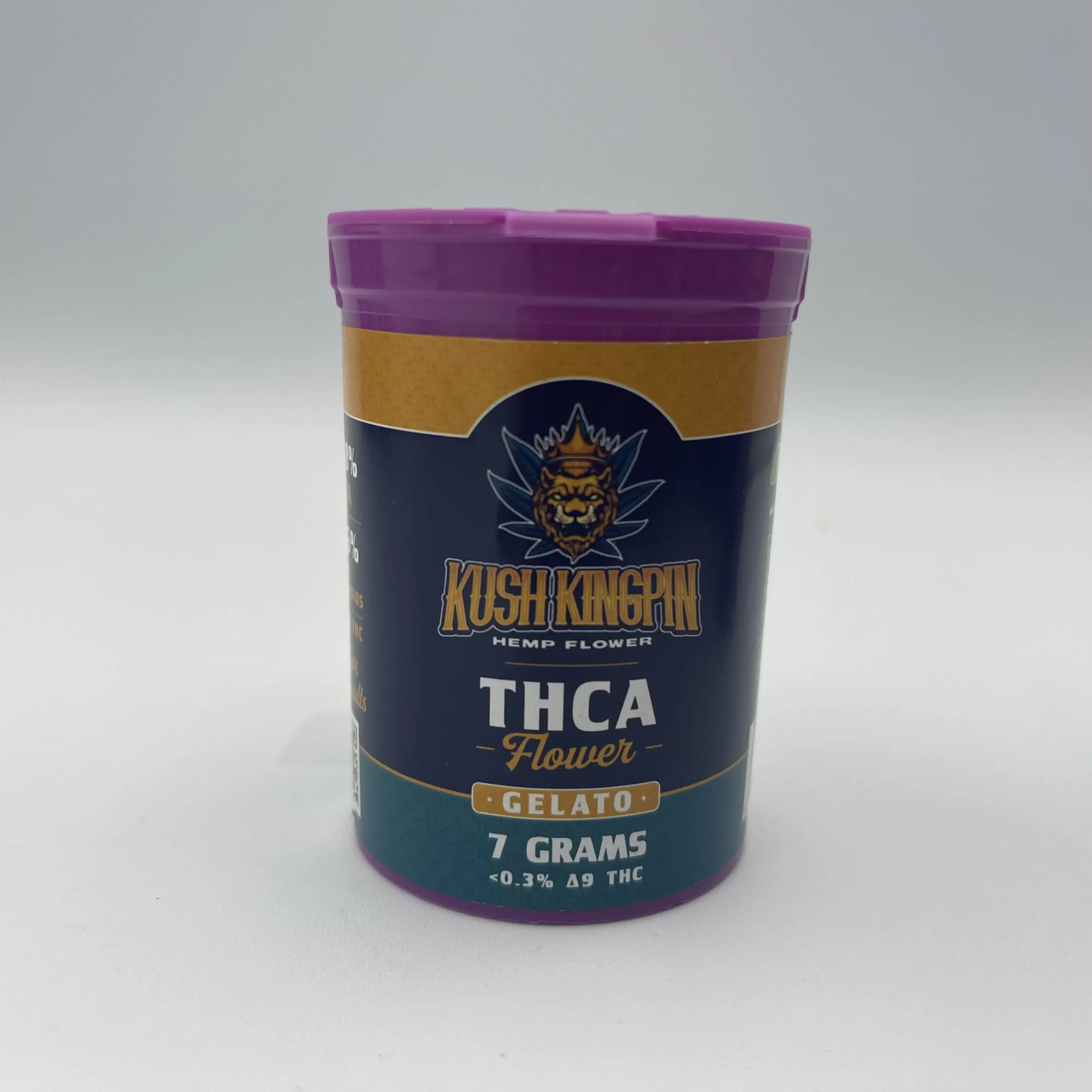 7 gram canister of gelato thca flower