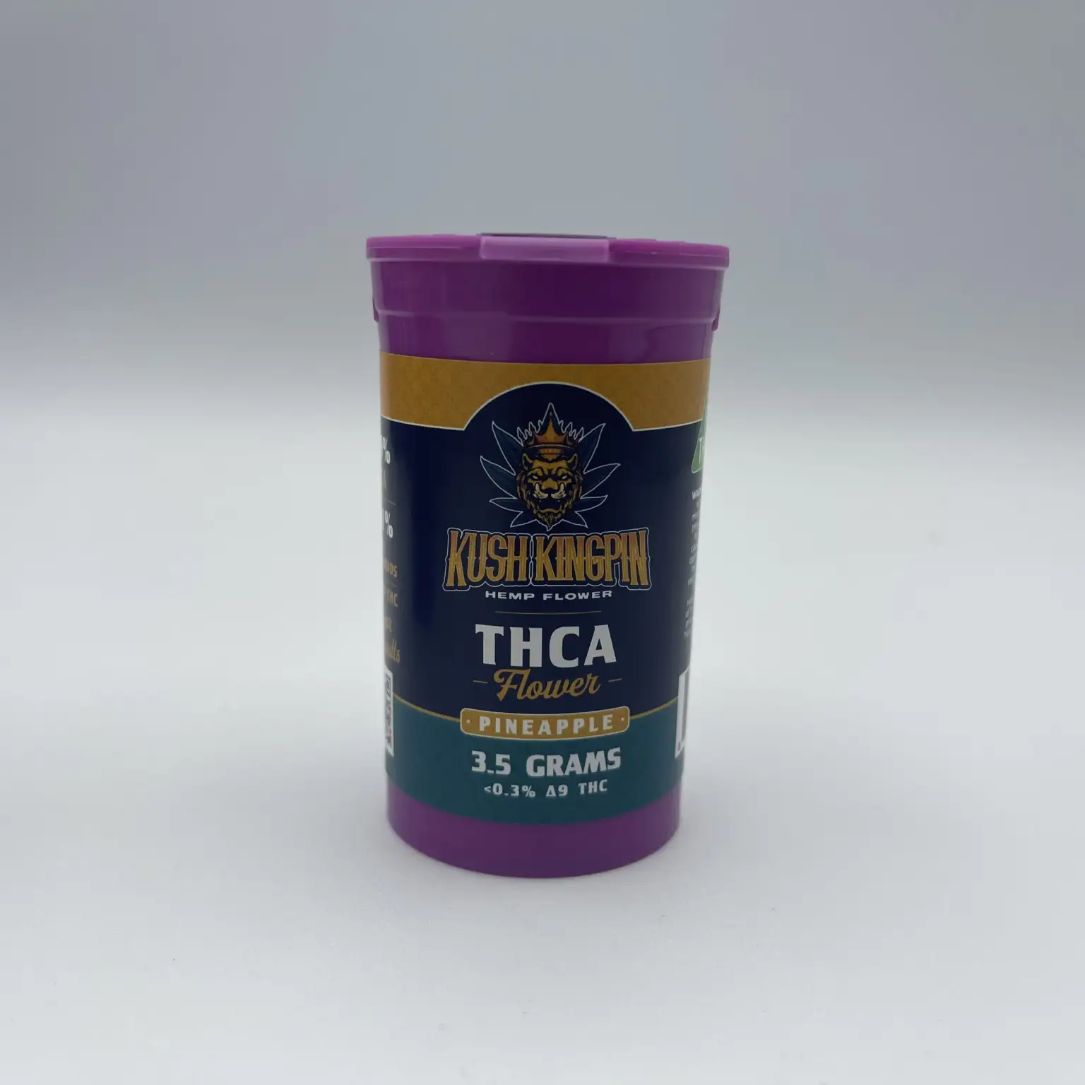 3.5 gram canister of pineapplethcaflower
